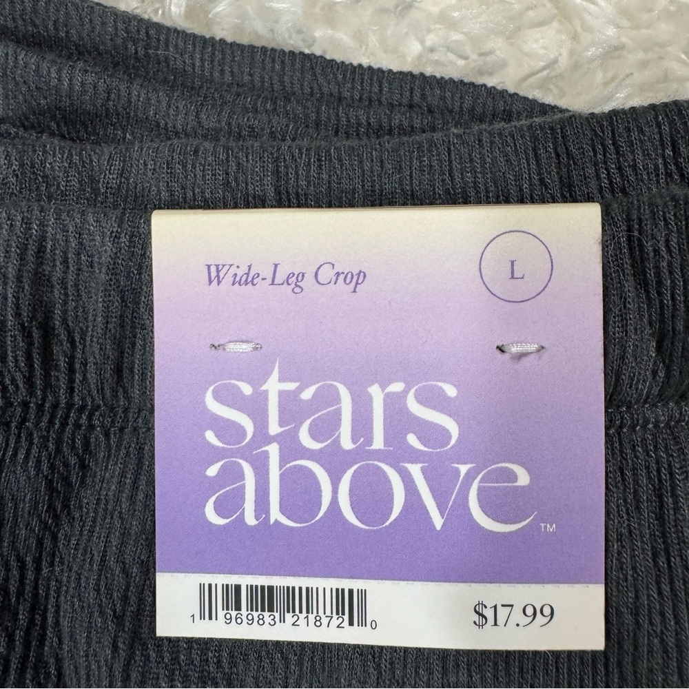 Stars Above Target Bundle 6 Piece Cozy Pajama Set Lounge Pants & Tops Medium NEW - Picture 12 of 16